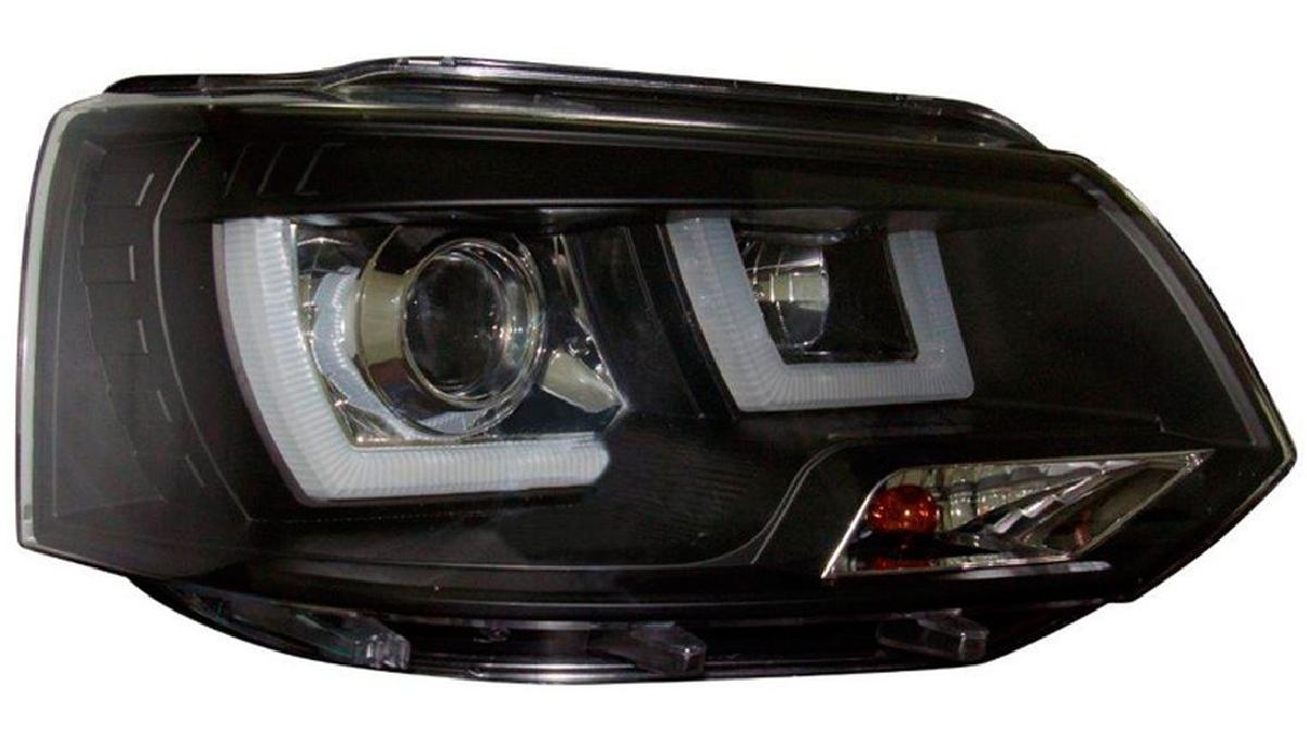 Set+de+phares+incl.+DRL+sur+mesure+pour+Volkswagen+Transporter+T5+2010-2015+-+Noir+-+incl.+Moteur